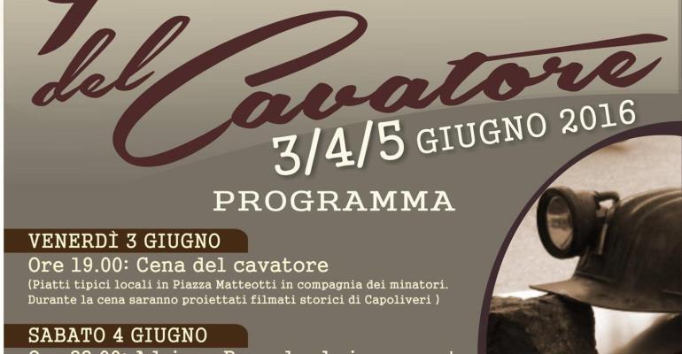 La festa del Cavatore 2016